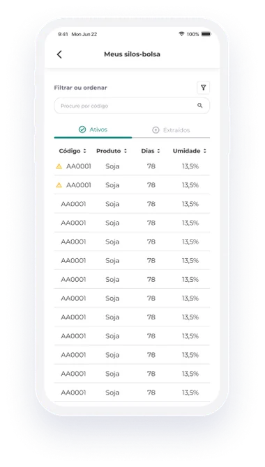 Mockup gestion de silos